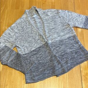 Garnet Hill open cardigan - 100% cotton